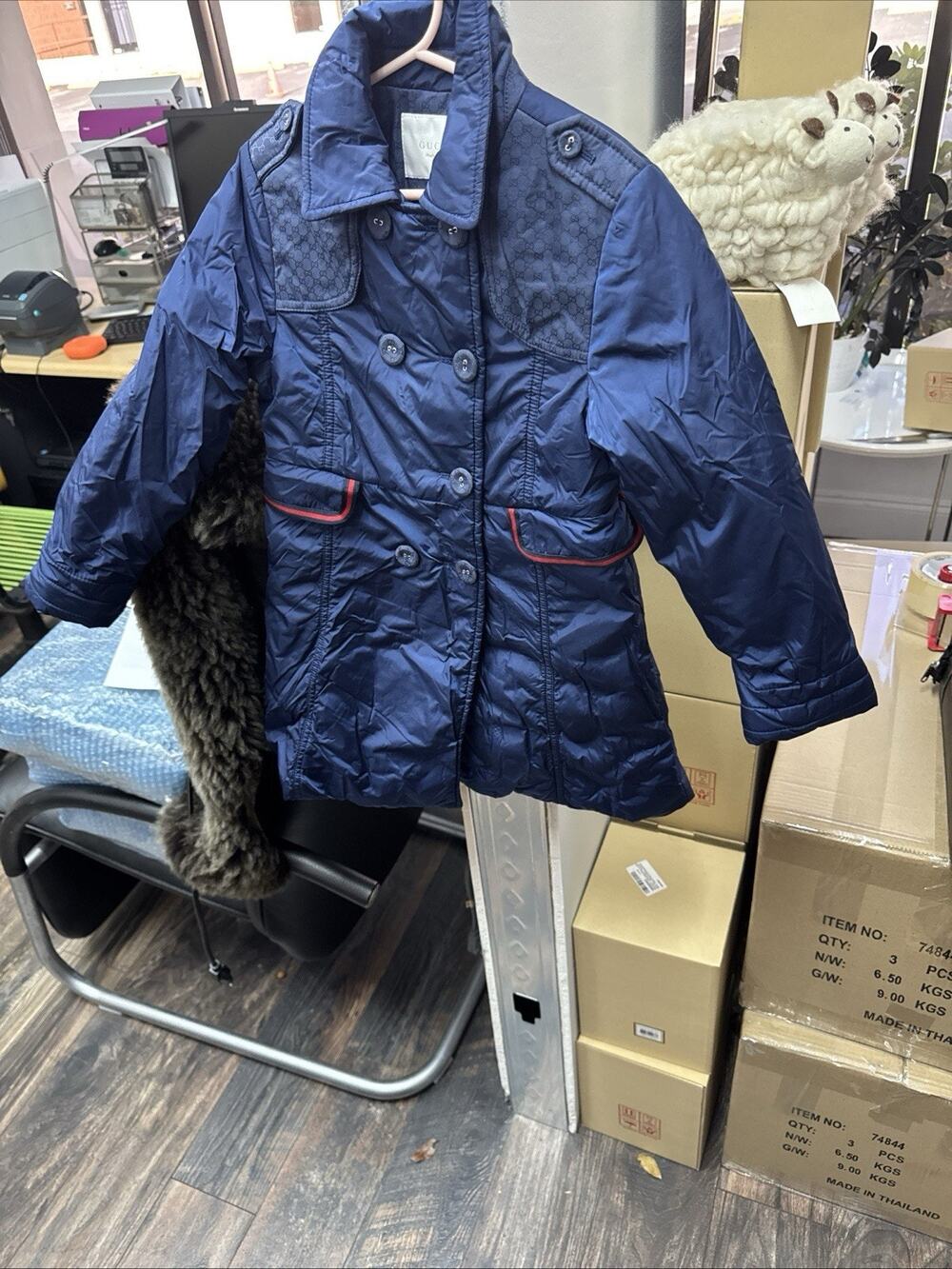 Gucci Girls Coat Size 6